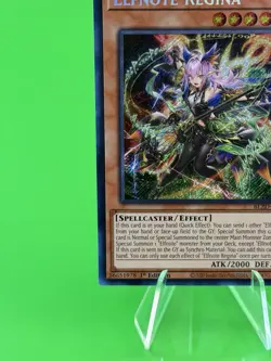 Yu-Gi-Oh Blazing Dominion Elfnote Regina Secret Rare BLZD-EN014 NM!!! - Image 5