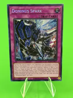 Yu-Gi-Oh Blazing Dominion Dominus Spark Secret Rare BLZD-EN077 NM!!! - Image 1