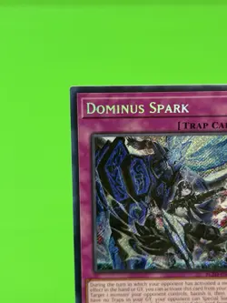 Yu-Gi-Oh Blazing Dominion Dominus Spark Secret Rare BLZD-EN077 NM!!! - Image 4