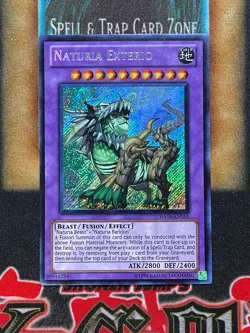 Yugioh Naturia Exterior HA04-EN055 Secret Rare NM - Image 1