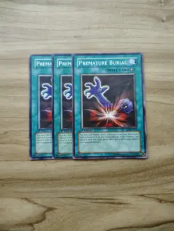 Yu-Gi-Oh! - Premature Burial 3X - Full Playset - Image 1