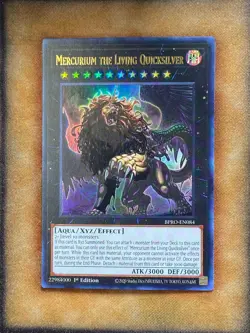 Yugioh Mercurium the Living Quicksilver BPRO-EN084 Ultra Rare 1st Ed NM - Image 1