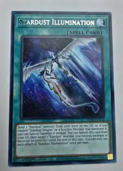 Yu-Gi-Oh Stardust Illumination MP22-EN152 Rare 1st Edition Light Play - Image 1