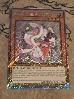Yugioh Fairy Tail - Snow RA04-EN269 Platinum Secret Rare NM Presale - Image 1