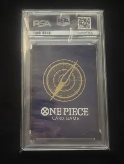 One Piece Monkey.D.Luffy OP07-109 500 Years Super Rare Foil PSA 10 - Image 2