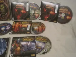 World of WarCraft Game and Expansion set DVD Rom disc lot Crusade Cataclysm + - Image 3