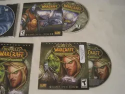 World of WarCraft Game and Expansion set DVD Rom disc lot Crusade Cataclysm + - Image 4