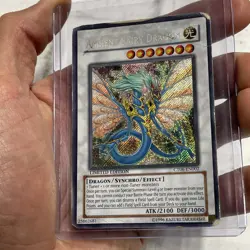 YuGiOh Ancient Fairy Dragon CT06-EN002 Limited Edition Secret Rare HP Yu-Gi-Oh! - Image 2