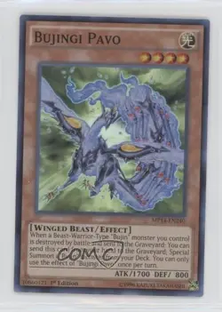 Bujingi Pavo 1st Ed. YuGiOh Mega-Tins Mega Pack #MP14-EN240 - Image 1