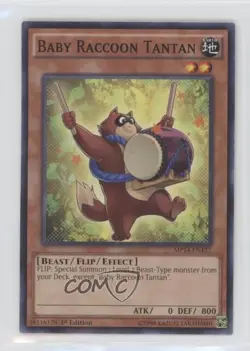 Baby Raccoon Tantan 1st Ed. YuGiOh Mega-Tins Mega Pack #MP14-EN137 - Image 1