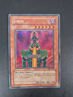 Jinzo - BPT-011 - Secret Rare - Unlimited - 2003 Collector Tin - Yugioh - MP - Image 1