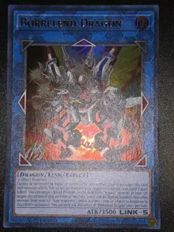 Yugioh Borrelend Dragon (UR) RA02-EN043 Ultra Rare NM - Image 1