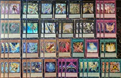 Yugioh! ☆ UTOPIA - ZW ☆ XYZ Deck 55 cards Number 39 Utopia Ray Victory F0 99 C39 - Image 1