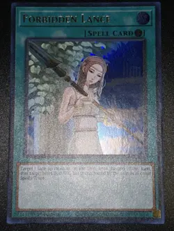 Yugioh! - Forbidden Lance - RA02-EN058 - ULTRA Rare - 25'TH - 1'st Ed. - NM/M - Image 1