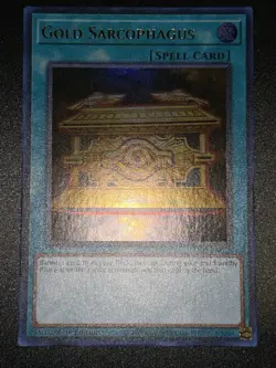 Yugioh! - Gold Sarcophagus - RA02-EN052 - Ultra Rare - 1'st Edition - NM/M - Image 1
