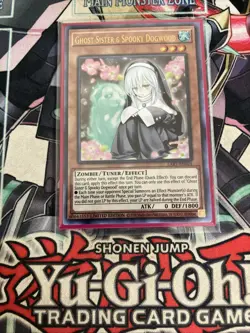 Ghost Sister & Spooky Dogwood Ultra Rare Lost Art Promotion LART-EN024 Yugioh - Image 1