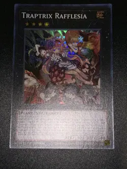Traptrix Rafflesia RA02-EN034 1st Edition Super Rare Rarity Collection II YuGiOh - Image 1