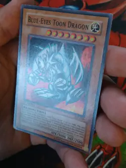 x3 Blue-Eyes Toon Dragon - SDP-020 - Common - 1st Edition Yugioh MP - Image 2