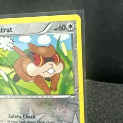 Patrat Reverse Holo 84/111 2014 Pokemon TCG Card XY Furious Fists NM - Image 4