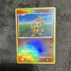 Pokemon TCG-Chimchar-Platinum-56/100-40HP-Reverse Holo-Common-English-2009 - Image 1