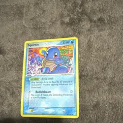 Pokemon TCG-Squirtle-EX Crystal Guardians-64/100-40HP-Water-English-2006 - Image 1