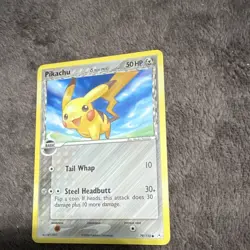 Pokemon TCG-Pikachu-Delta Species-79/110-50HP-Steel-Nintendo-English-2006 - Image 1
