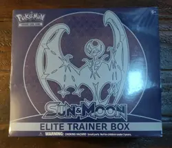 Pokemon Sun & Moon Elite Trainer Box Lunala Pokemon TCG Booster English 2017 - Image 1