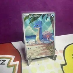Pokemon TCG Misty's Lapras Destined Rivals 194/182 Illustration Rare Mint - Image 2