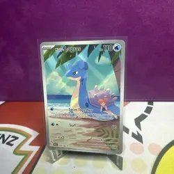 Pokemon TCG Misty's Lapras Destined Rivals 194/182 Illustration Rare Mint - Image 3