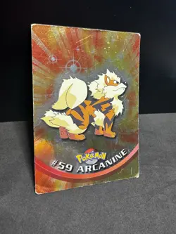 Pokemon Topps | Arcanine - #59 | TV Animation Edition Holo Foil Blue Label - Image 1