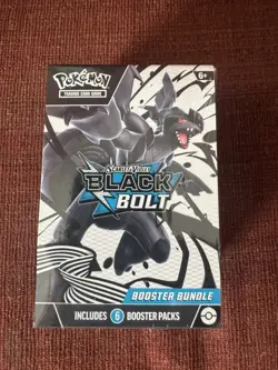 Pokemon TCG Black Bolt Booster Bundle (Factory Sealed) - Image 1
