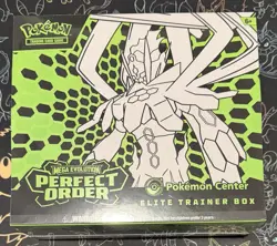 Pokemon Perfect Order Pokemon Center ETB Elite Trainer Box New Factory Sealed - Image 1