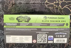 Pokemon Perfect Order Pokemon Center ETB Elite Trainer Box New Factory Sealed - Image 5