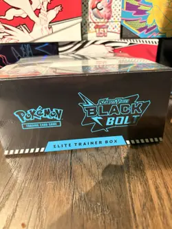 Pokemon TCG Black Bolt ETB Elite Trainer Box Sealed - Image 4