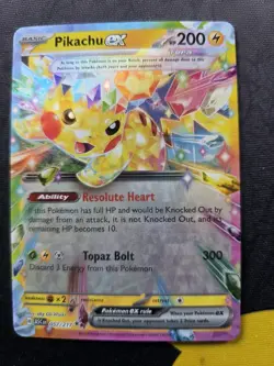 Pikachu ex 057/217 Double Rare - Ascended Heroes Pokemon TCG - Image 1