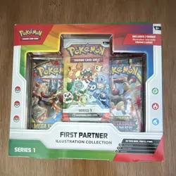 Pokemon First Partner Illustration Collection Series 1 Box Promo TCG English - Image 1