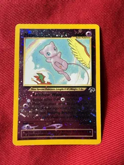 Pokemon 2001 Southern Islands Promo Reverse Holo Mew 1/18 LP/MP - Image 1