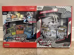 Pokemon Black Bolt & White Flare Poster + Binder Collection - Sam's Club Bundle - Image 1
