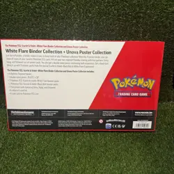 1 Pokemon Black Bolt and White Flare Binder + Poster Collection SamsClub Bundle - Image 2