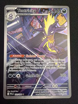 Pokemon Toxtricity 103/094 Phantasmal Flames Full Art Illustration Rare NM - Image 1