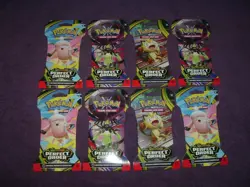 Lot Of 8 Pokemon Perfect Order Booster Pack....No Reserve - Image 1