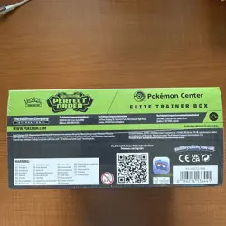Pokemon Perfect Order Elite Trainer Box (Pokemon Center) Factory Sealed!!! - Image 4