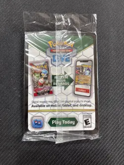 Pokemon TCG Glaceon EX 026/131 Sealed Snowflake Stamped Holiday Calendar Promo - Image 2