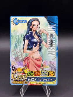 Nico Robin IC7-09 OnePy Berry Match Bandai Japanese One Piece Lightly Played - Image 1