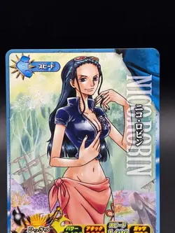 Nico Robin IC7-09 OnePy Berry Match Bandai Japanese One Piece Lightly Played - Image 2