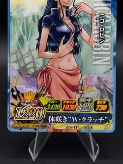 Nico Robin IC7-09 OnePy Berry Match Bandai Japanese One Piece Lightly Played - Image 3