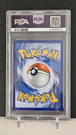 Pokemon Leafeon Master Ball TCG Reverse Holo Card Prismatic Evolutions 005 PSA 9 - Image 2