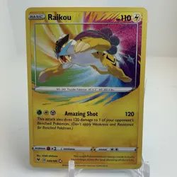 Raikou 050/185 Vivid Voltage NM Holo Foil Amazing Rare Pokemon Card - Image 1