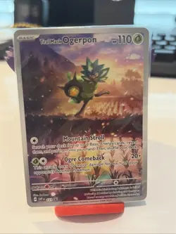 Teal Mask Ogerpon 123 Sv: Scarlet & Violet Promo Cards Holo - Image 1