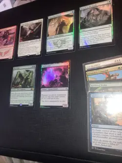 10 x 2014 2015 Magic The Gathering Card Lot Holo Wizards Of The Coast - Image 2
